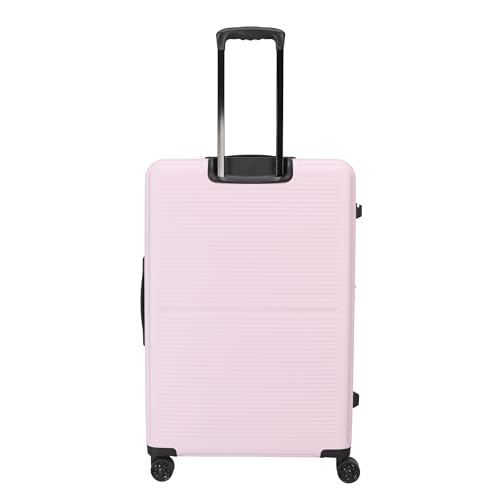 TRIPS AXIS 28-Inch Lightweight Durable Hardside 8-Wheel Spinner Checked Suitcase Size Luggage, Lilac - color: Lilac, size: LARGE CHECKED