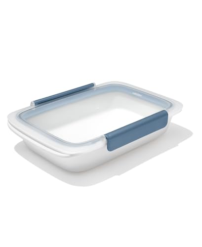 OXO Good Grips Prep & Go Food Storage Container - 5 Cups, Ocean Blue - color: Ocean Blue, style: 5 Cup Container