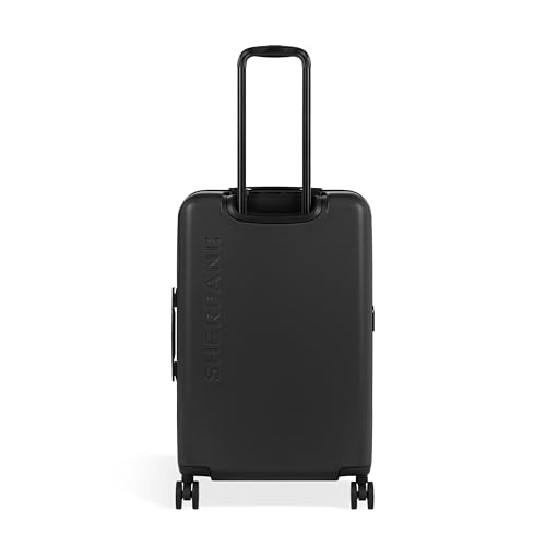 Sherpani Meridian, 26 Inch Hardshell Rolling Checked Luggage (Black) - color: Black, size: 26-Inch Checked
