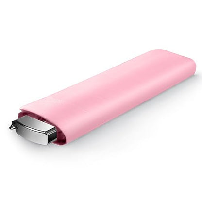 Travel Umbrella Compact Small Folding Windproof Lightweight for Women - color: Pink