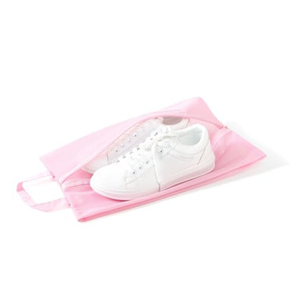 pack all 여행용 신발 가방, 스포츠용 방수 신발 파우치 - color: 핑크, style: 1팩