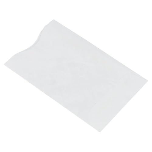 LUXPaper Tyvek Credit Card Sleeves | 2 1/4" x 3 1/2" | White | 14lb. Text | 50 Qty - color: White Tyvek, size: 50 Qty.