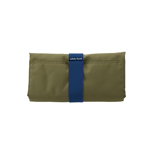 Packable Travel Bag - Compact Folding Duffel Bag - Carry On Expendable Weekender Bag - Pockets (Olive) - color: Olive