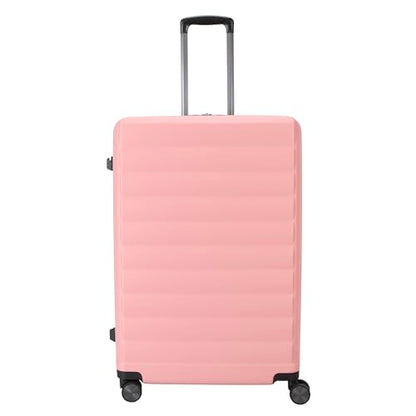 TRIPS EON 2-Piece Hardside 8-Wheel Spinner Luggage Set: 20" Carry-On & 28" Checked Suitcase Size Luggage, Ash Rose - color: Ash Rose, size: 2PC SET(CARRY ON+ LG CHECK)