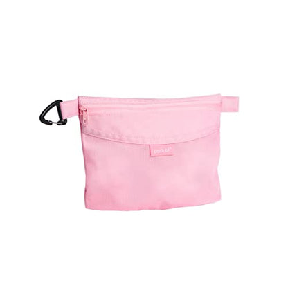 pack all Water-Resistant Zipper Pouch, Mesh Zipper Bag, 8.66"x5.91" - color: Pink, size: Small