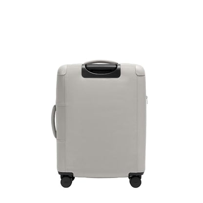 Away Medium Checked Luggage, 26-inch Lightweight Softside Spinner Suitcase - color: Cloud Gray