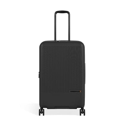 Sherpani Meridian, 26 Inch Hardshell Rolling Checked Luggage (Black) - color: Black, size: 26-Inch Checked
