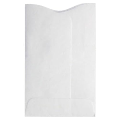 LUXPaper Tyvek Credit Card Sleeves | 2 1/4" x 3 1/2" | White | 14lb. Text | 50 Qty - color: White Tyvek, size: 50 Qty.