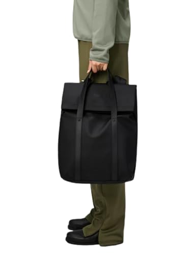 RAINS 2 Way Tote Backpack - Waterproof Convertible Laptop Bag, 4 Gallon