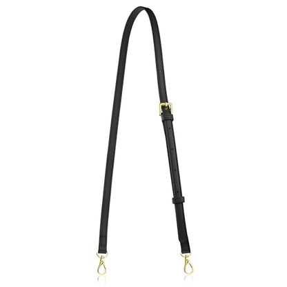 Allzedream Leather Purse Strap Replacement Crossbody Handbag Long Adjustable (Black) - color: Black
