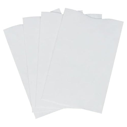 LUXPaper Tyvek Credit Card Sleeves | 2 1/4" x 3 1/2" | White | 14lb. Text | 50 Qty - color: White Tyvek, size: 50 Qty.