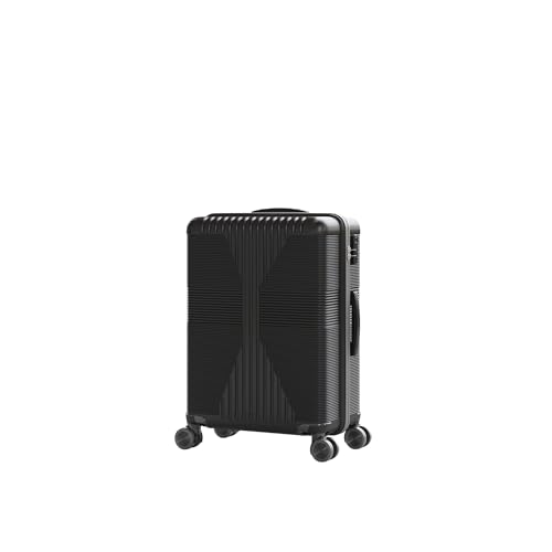 Karl home Hardshell Carry On Luggage with Spinner Wheels, Black - color: Black, size: S (20in)