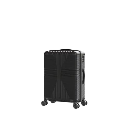 Karl home Hardshell Carry On Luggage with Spinner Wheels, Black - color: Black, size: S (20in)