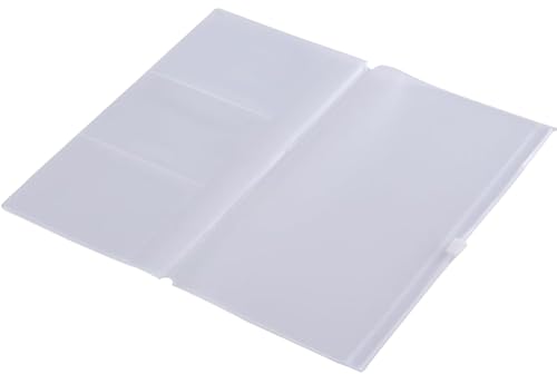 Kraft File Folder + Zipper Pouch & Card Sleeve Travel Accessories Kit for A5 Size Travelers Notebook, 5.5"x8.25" - size: A5 Size