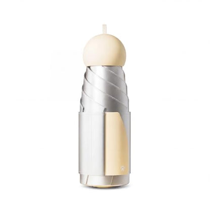 Mini Umbrella for Purse, UPF 50, Manual - color: Light Yellow