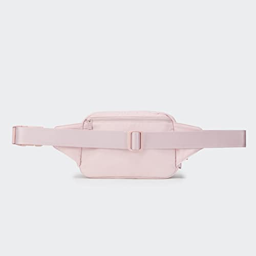 Pander Belt Bag Large 2L, Nylon Fanny Pack Purse for Women and Men with Adjustable Strap - color: Pink