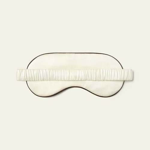 LILYSILK 1 pc 100% Silk Sleep Mask Blindfold Elastic Strap Soft and Comfortable Night Shade for Men Women Aquarius - color: Aquarius