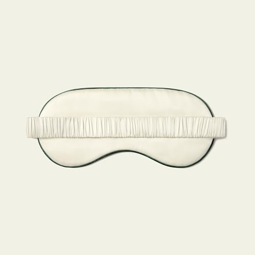 LILYSILK 1 pc 100% Silk Sleep Mask Blindfold Elastic Strap Soft and Comfortable Night Shade for Men Women Aries - color: Aries