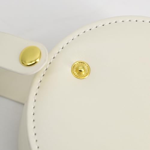 COLLECTIVE HOME Small Travel Jewelry Case for Women, Detachable Handle (b) - color: b