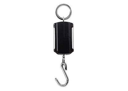 Klau Portable Fish Scale, 200 kg / 400 lb,Black and Silver - color: Black and Silver