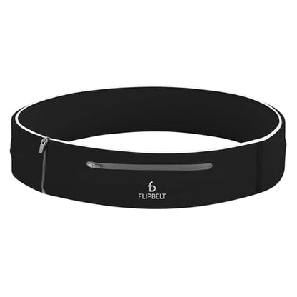 FlipBelt Zipper Running Belt, Waist Pack for Fitness and Running, US Company - color: Elite Black, size: Small