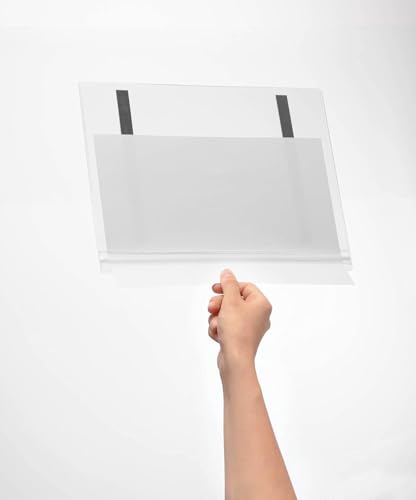 Durable Outdoor Sign Holder, Water-Resistant, Letter Size, 5 Pack - size: A4, style: magnetic