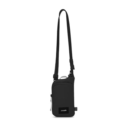 Pacsafe Unisex Pacsafe Go Anti Theft Tech Crossbody - color: Jet Black