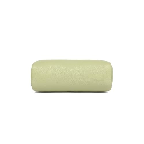 Makeup Bag for Purse Travel Cosmetic Bag (PU Sage Green) - color: Sage Green