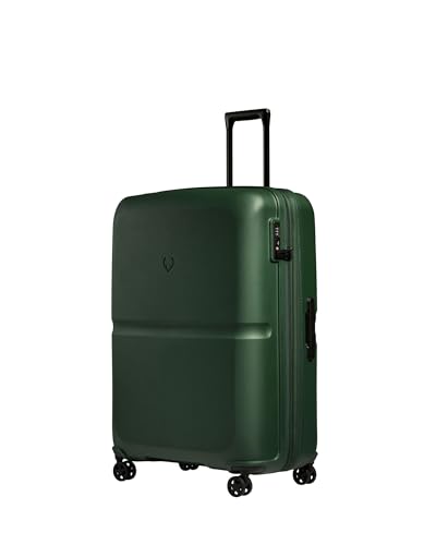 ANTLER Single Stripe Hardside Checked Large Luggage, Green, 32", 144L - color: Green, size: Large