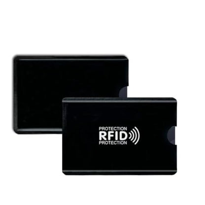 30 Pack RFID Blocking Sleeves, Credit Card Protector Holders for Contactless Cards - color: Black