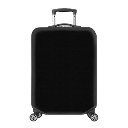 MAYJOYDIY Black Luggage Cover Suitcase Protector Travel Suitcase Cover Anti Scratch Luggage Protector Dust-Proof Washable Baggage Sleeve Fits 27-30 Inch Luggage (Size L) - size: L(27-30 Inch)