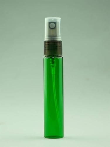 20 Pack Set 10ML Protable Refill Bulk Atomizer Spray Travel Perfume Bottle Hydrating Empty Bottle (Green) - color: Green