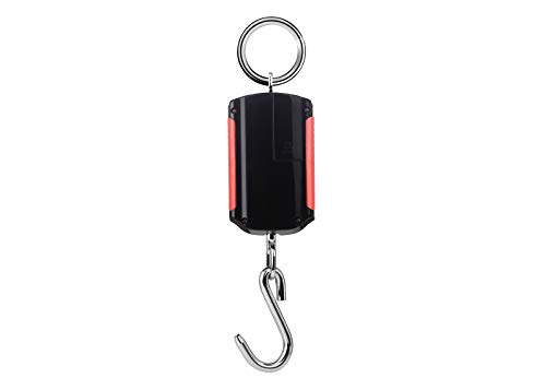 Klau Portable Mini Crane Scale,200 kg / 400 lb,Black and Red - color: Black and Red