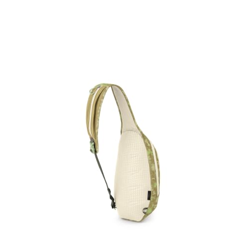Osprey Daylite Sling Sunlit Lichen Print Gravel, Tan OS - color: Sunlit Lichen Print Gravel Tan, size: One Size