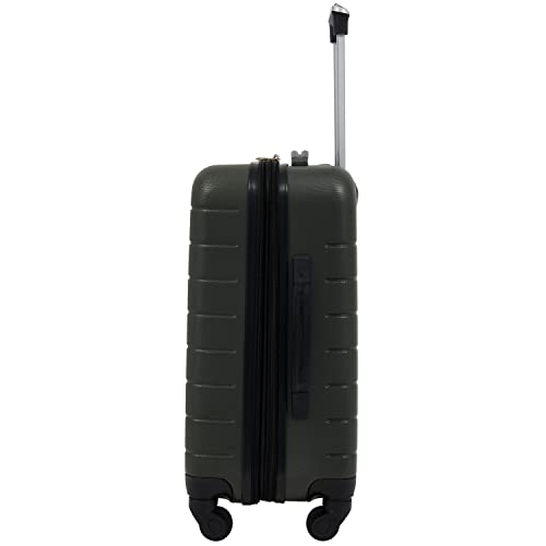 Wrangler Smart Spinner Hardside Luggage, 2 Piece Set, Deep Depths - color: Deep Depths, size: 2 Piece Set