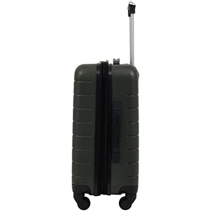 Wrangler Smart Spinner Hardside Luggage, 2 Piece Set, Deep Depths - color: Deep Depths, size: 2 Piece Set