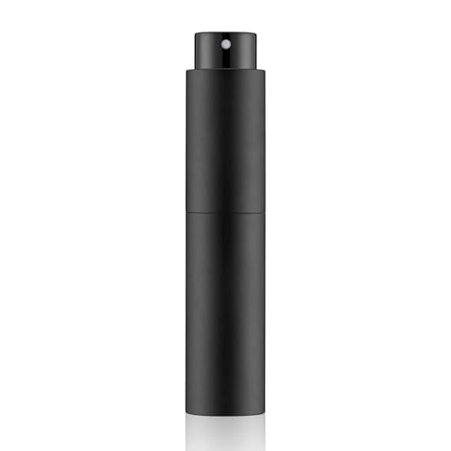 Tekson 10ml Travel Perfume Atomizer, Cologne Spray Bottle, Coffee Sprayer - color: black