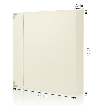 Important Document Organizer – Emergency File Folder Protect Your Family’s Legacy with 3-Ring and Label Pockets, Perfect for Home Office Filing and Gift Giving on Special Occasions - color: Beige
