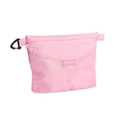 pack all Water-Resistant Zipper Pouch, Mesh Zipper Bag, 10.23"x7.48" - color: Pink, size: Medium