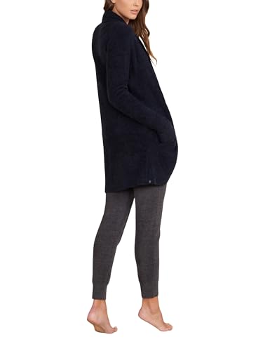 Barefoot Dreams® CozyChic Lite® Circle Cardi - color: Black, size: X-Small