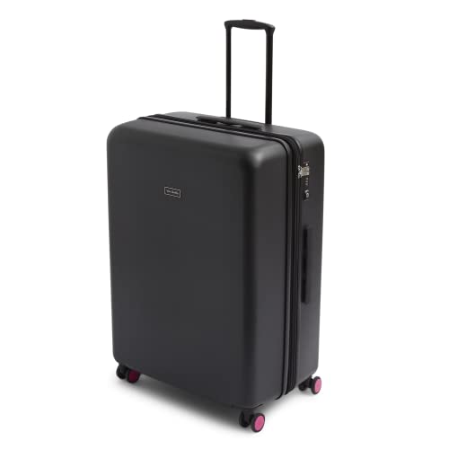 Vera Bradley Women's Hardside Rolling Suitcase Luggage, Black, 22" Carry On, 26" Check In, & 29" Check In - color: Black