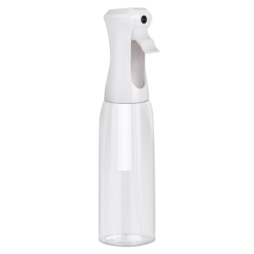 VIGOR PATH Continuous Mist Clear Spray Bottle 500ml Fine Mist for Hair - color: Clear - 16.9oz