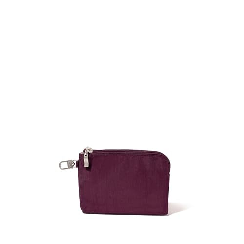 Baggallini On the Go Daily RFID Pouch - color: Mulberry
