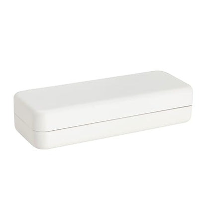 TRIUMPH VISION Sunglasses Case Hard Shell Glasses Case Eyewear Eyeglasses - color: White, size: Large for sunglasses