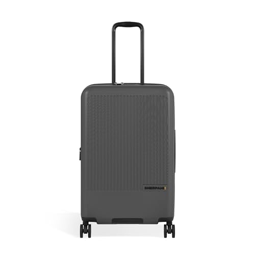 Sherpani Meridian, 26 Inch Travel Hardside Checked Luggage (Granite) - color: Granite, size: 26-Inch Checked