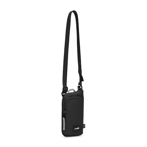 Pacsafe Unisex Pacsafe Go Anti Theft Tech Crossbody - color: Jet Black