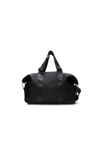 RAINS Valera Weekend Bag Small, Waterproof Travel Duffel Bag, Unisex Lightweight 20L Carry-On Holdall with Adjustable Side Buckles & Detachable Shoulder Strap