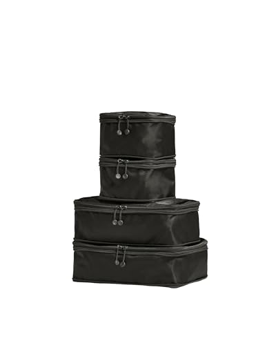 Antler Compression Packing Cubes for Travel, Set of 4, Black - color: Black