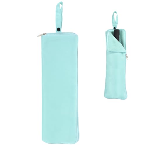 uxcell Wet Umbrellas Bag 10x4" Waterproof Oxford Cloth Reversible - color: Sky Blue, size: 10x4"