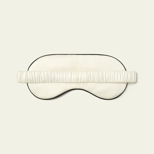 LILYSILK 1 pc 100% Silk Sleep Mask Blindfold Elastic Strap Soft and Comfortable Night Shade for Men Women Libra - color: Libra